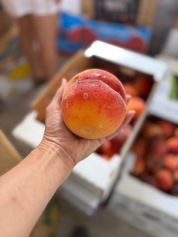 BLEMISHED FREESTONE PEACHES AVAILABLE/ CRANBROOK TBD